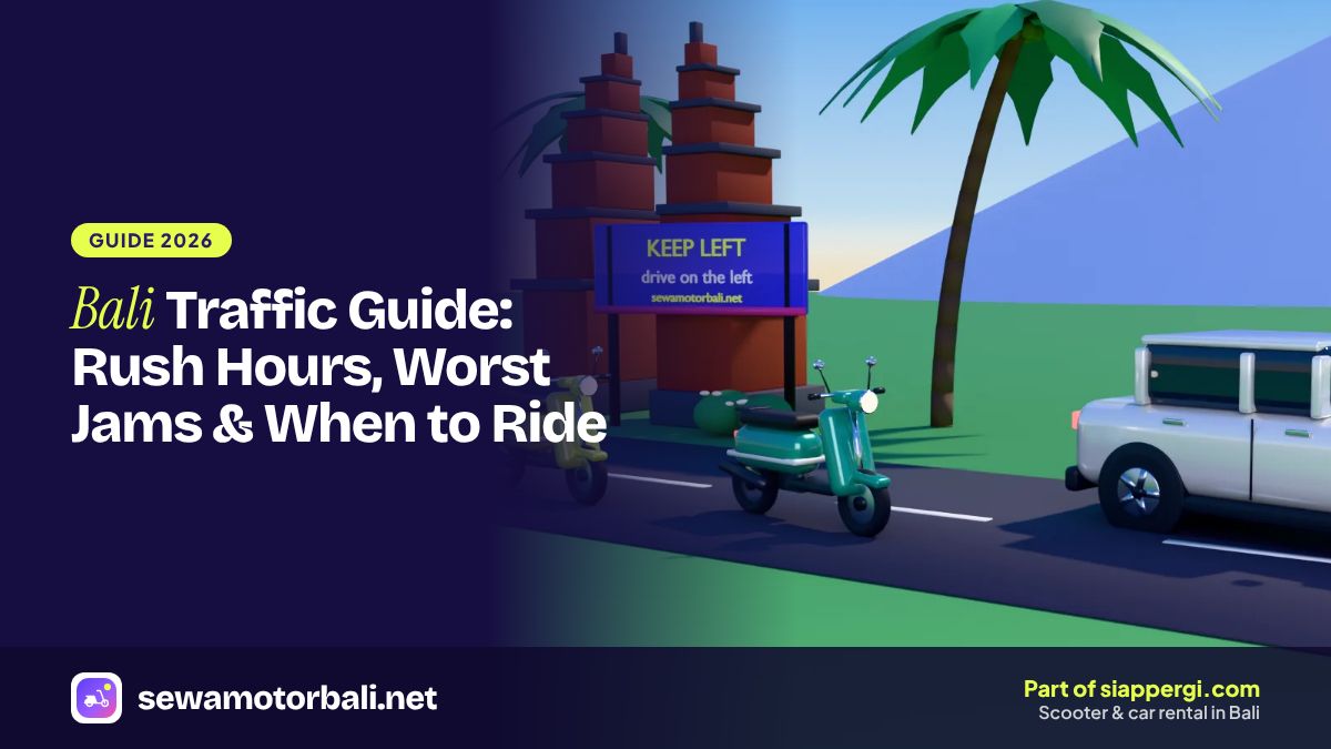 Bali Traffic Guide: Rush Hours, Worst Jams & When to Ride