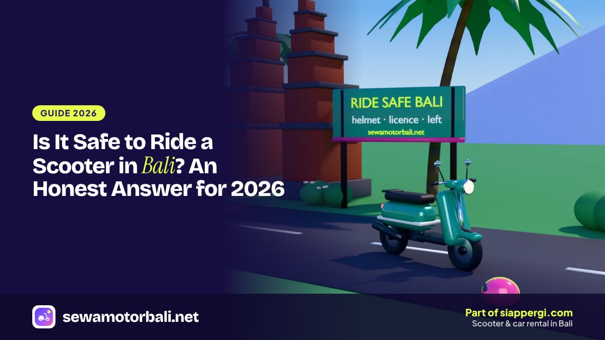 Is It Safe to Ride a Scooter in Bali? An Honest Answer for 2026